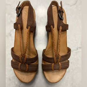 Naya platform sandals, 7.5
